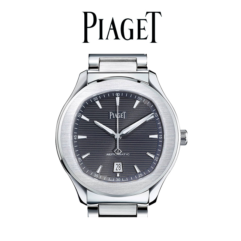 Piaget/伯爵POLO腕表 手表男机械表 灰色