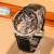 艾戈勒官方瑞士陀飞轮手表机械腕表镂空十大名牌正品男士手表镶钻